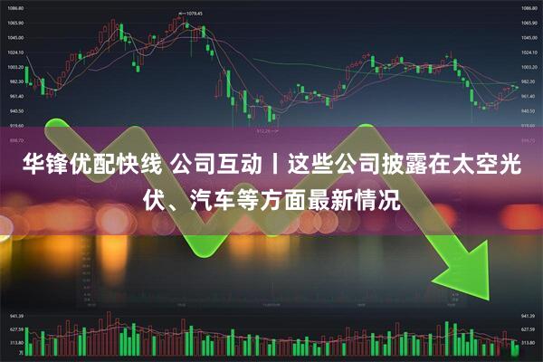华锋优配快线 公司互动丨这些公司披露在太空光伏、汽车等方面最新情况